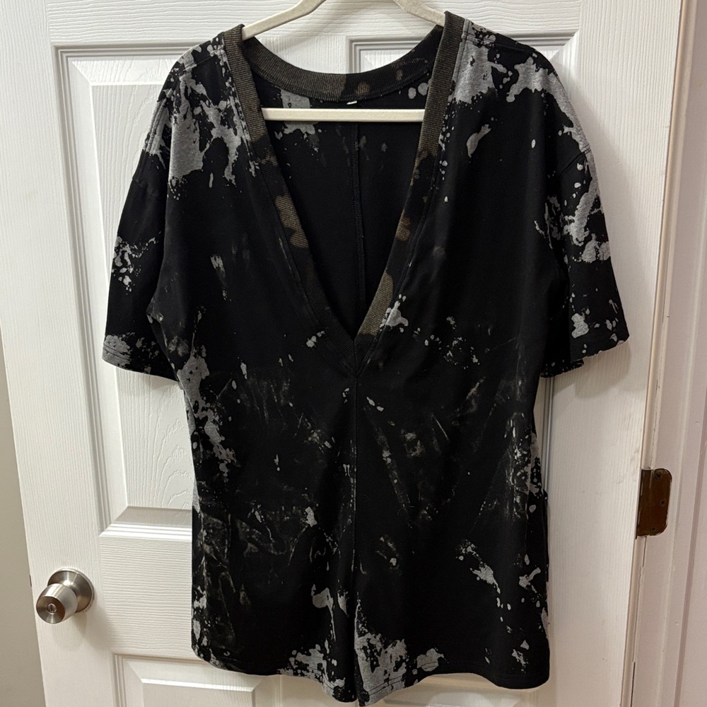 Nordstrom Rack Bleach Wash Lounge Romper
